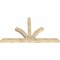 Ekena Millwork Richland Rough Sawn Timber Gable Bracket, Douglas Fir, 108"W x 63"H x 6"D x 6"F, 14/12 Pitch GBW108X63X0606RIC00RDF - alternate 2